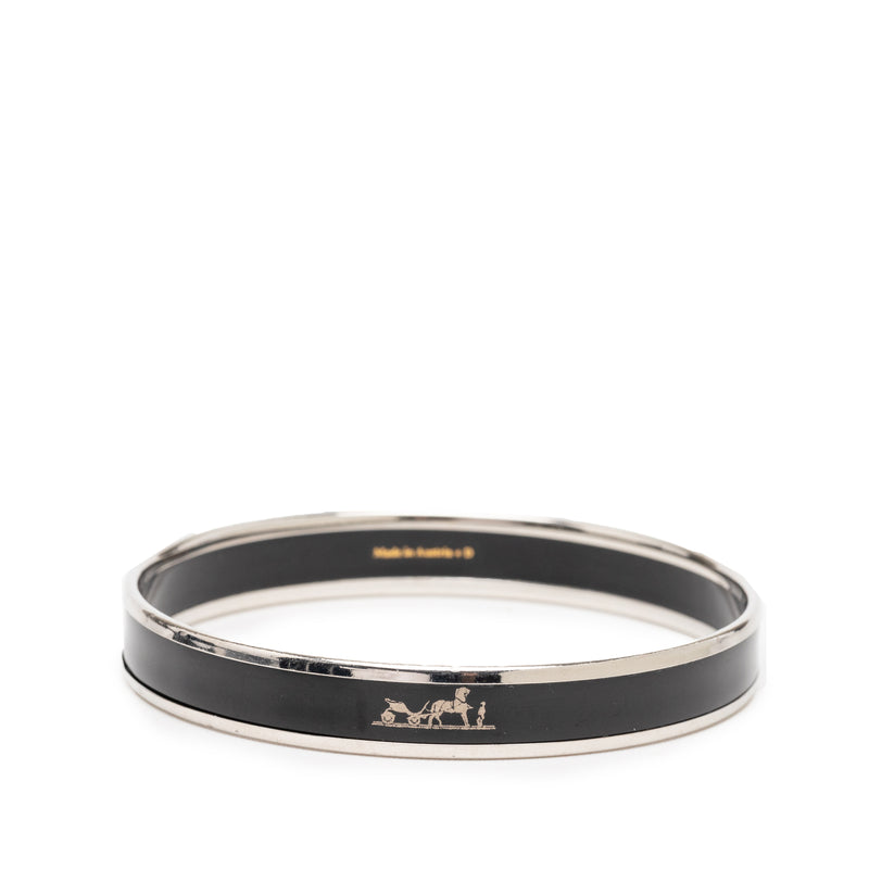 Narrow Caleche Enamel Bangle 62 - Image 3
