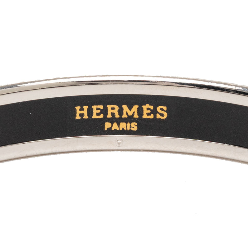 Narrow Caleche Enamel Bangle 62 - Image 4