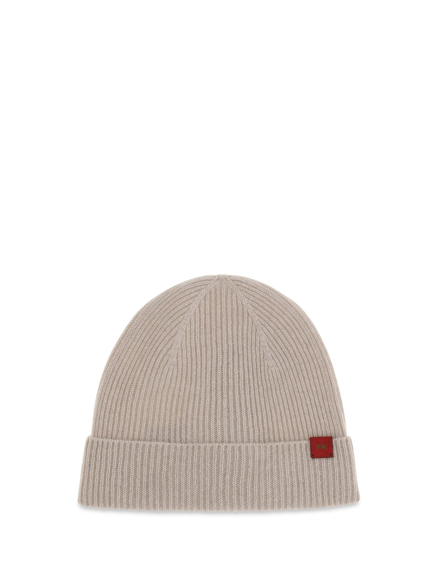 Kiton Ucpl003k0239l07 Ribbed Merino Wool Beanie — Beige Ovis Aries Beanies