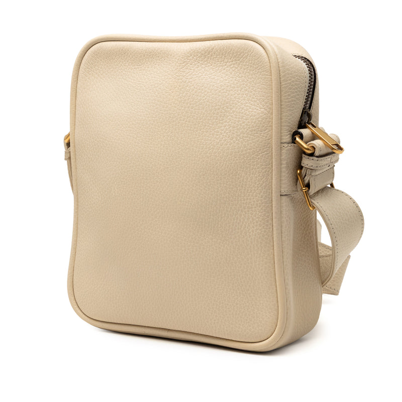 Grained Calfskin Logo Crossbody - Image 2