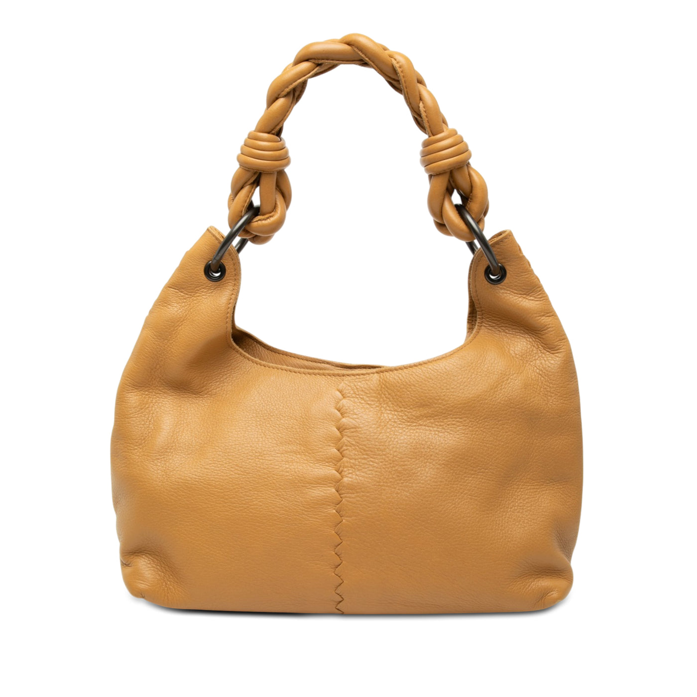 Cervo Deerskin Braided Ring Hobo - Image 1