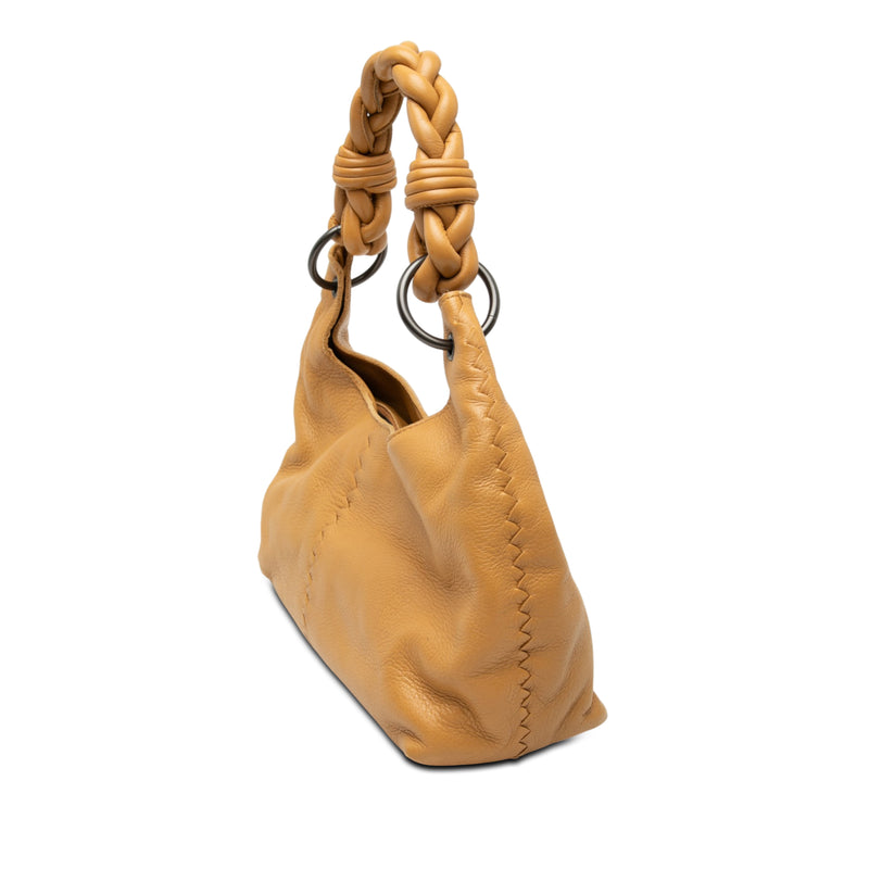 Cervo Deerskin Braided Ring Hobo - Image 2