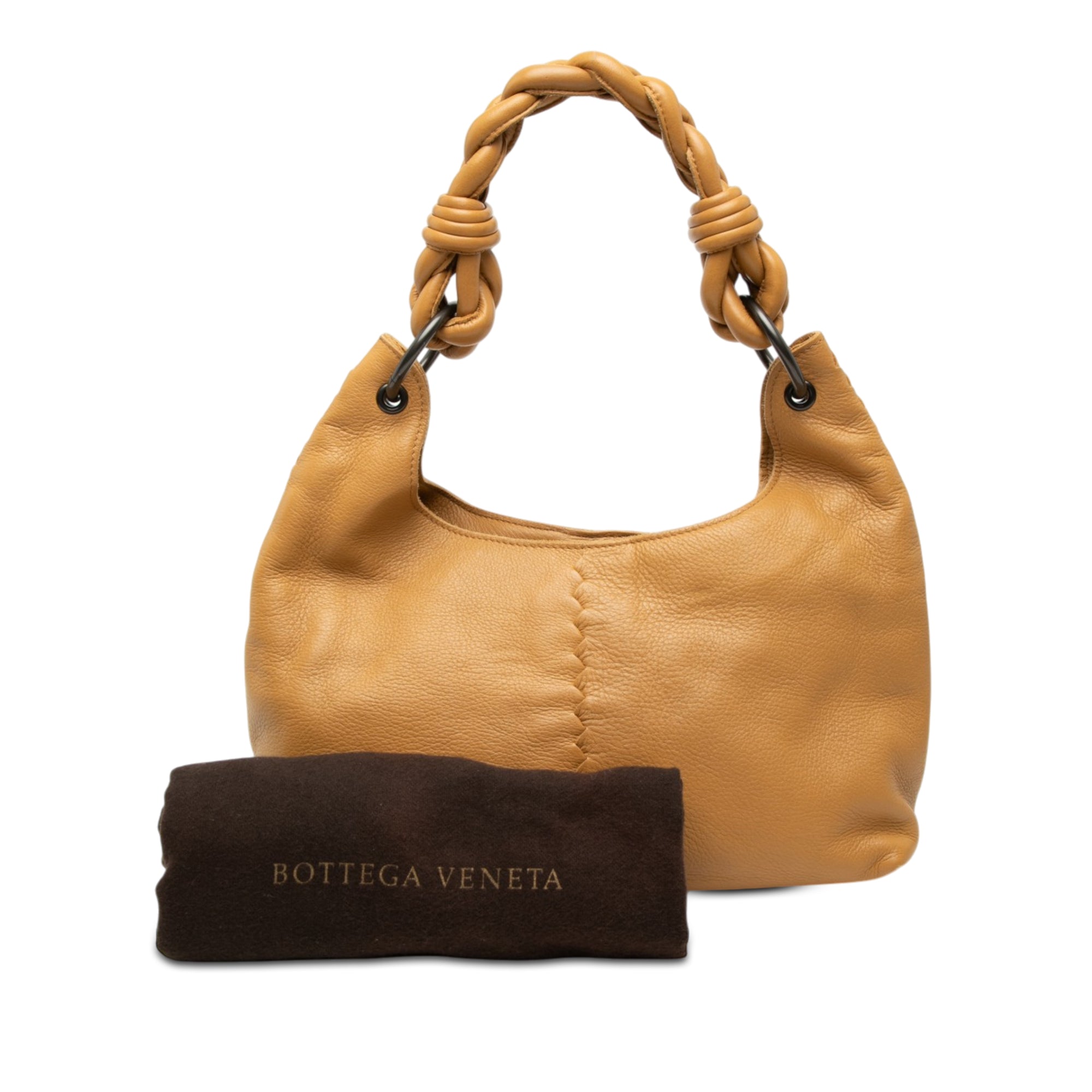 Cervo Deerskin Braided Ring Hobo - Image 8