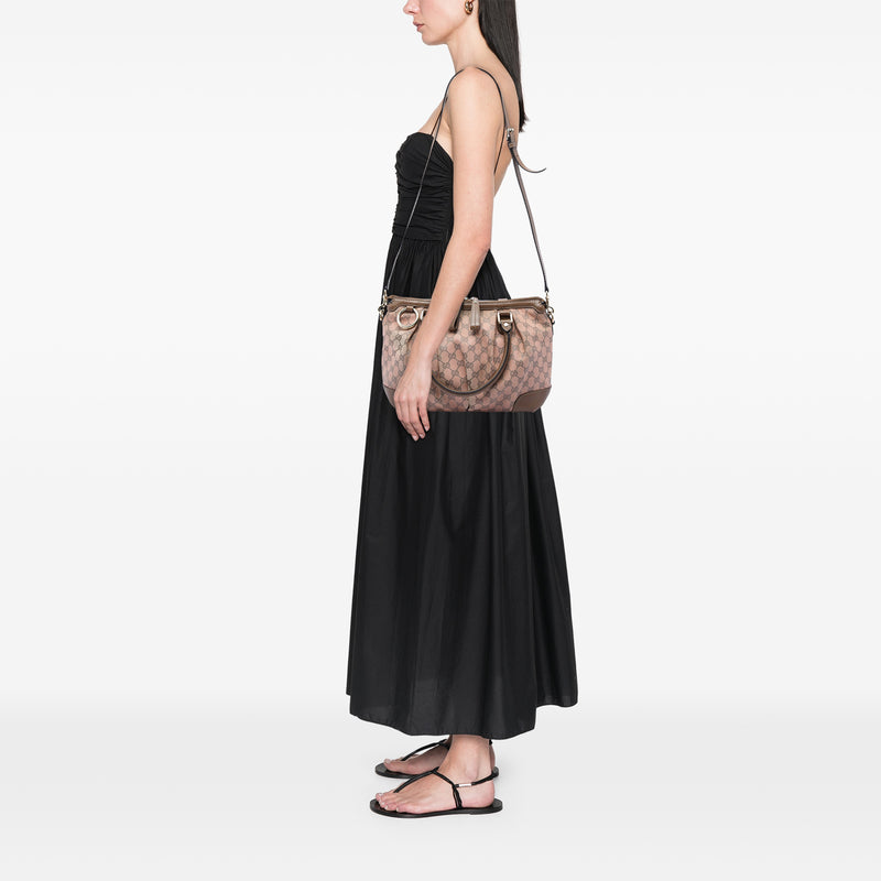 GG Canvas Sukey Satchel - Image 5