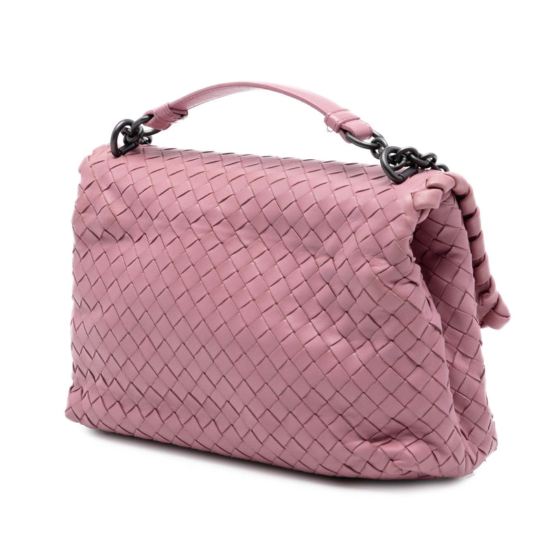 Small Nappa Intrecciato Olimpia Shoulder Bag - Image 2
