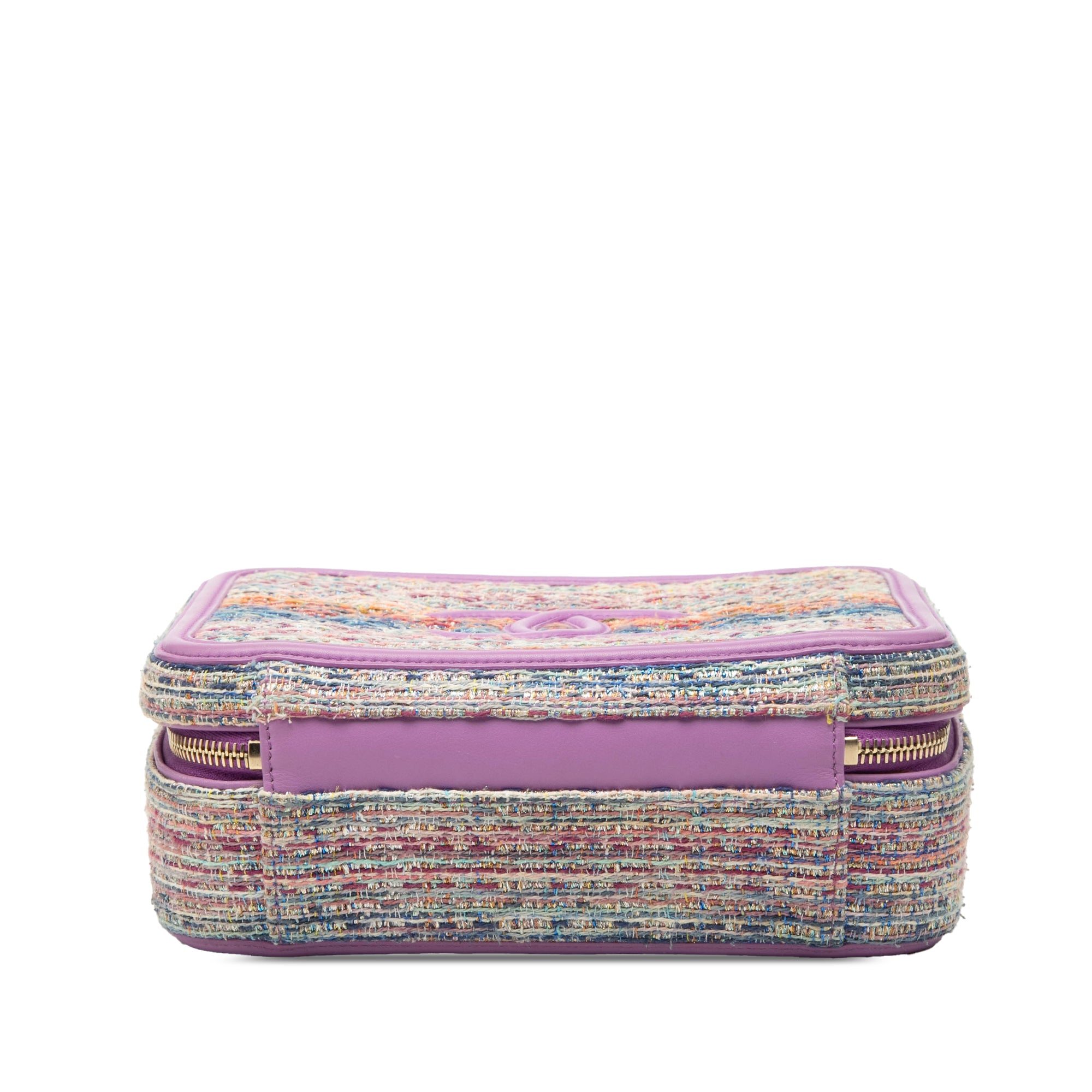 Medium Tweed CC Filigree Vanity Case - Image 3
