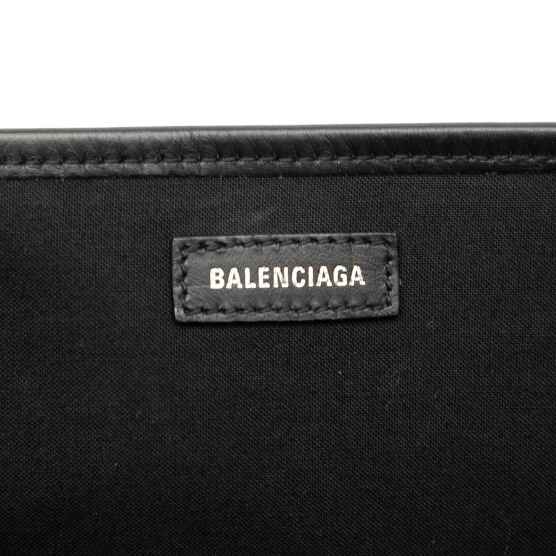 Canvas Navy Cabas Tote S - Image 5