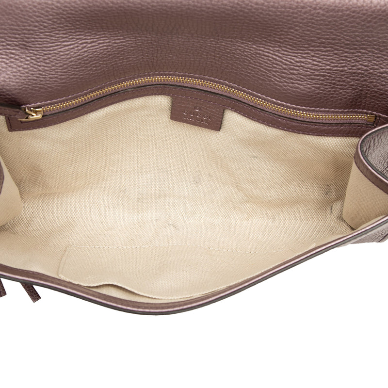 Metallic Calfskin Soho Disco Clutch - Image 4