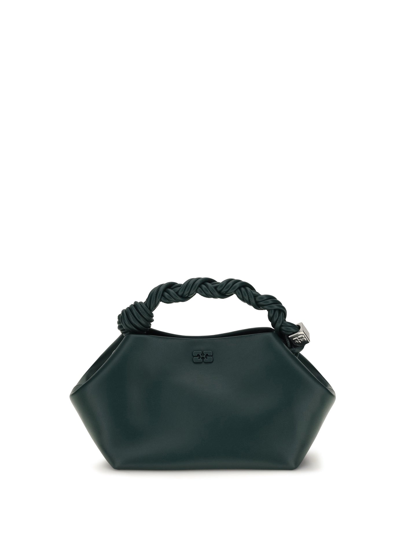 Ganni Bou Shoulder Bag — Green Recycled Leather
