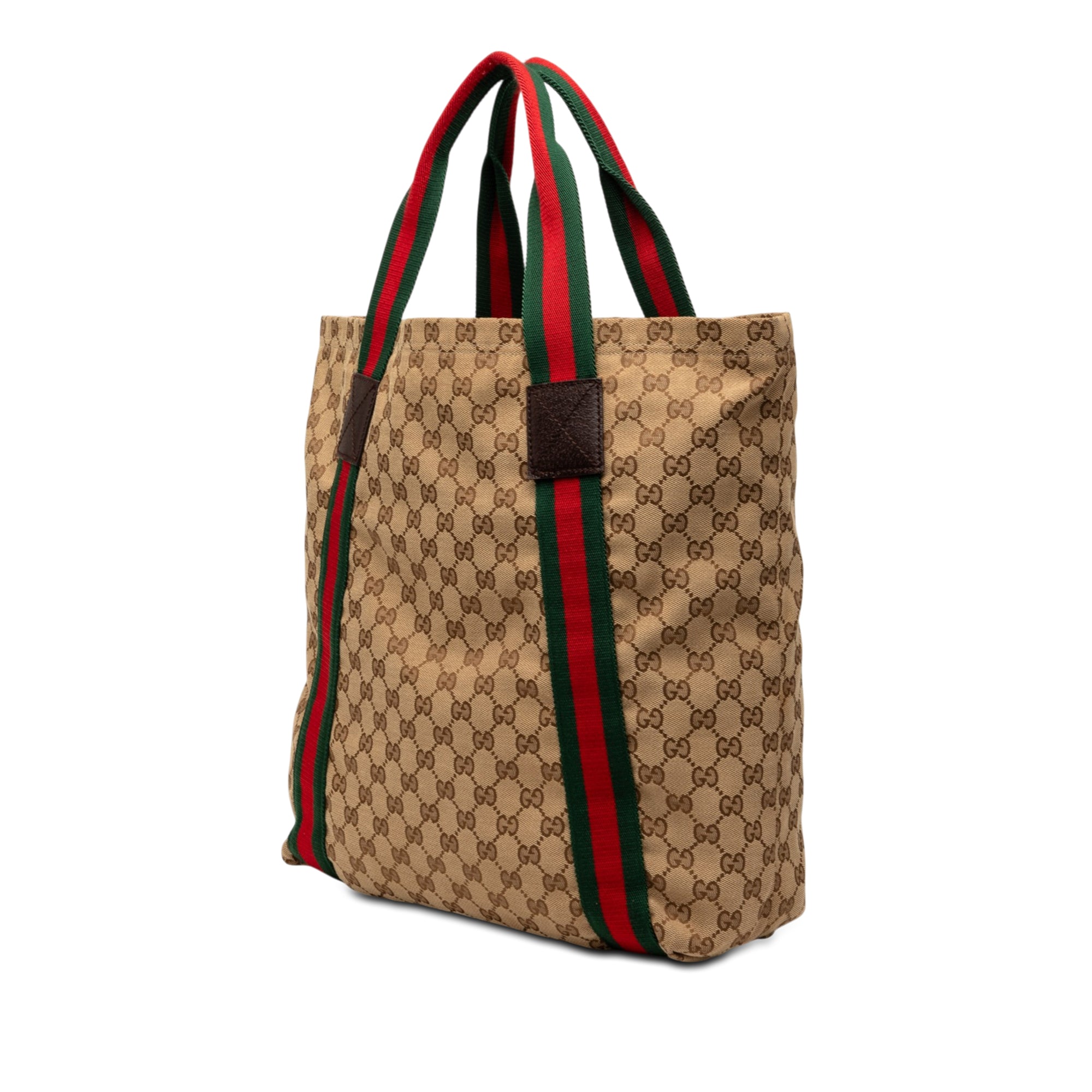 GG Canvas Web Tote - Image 2