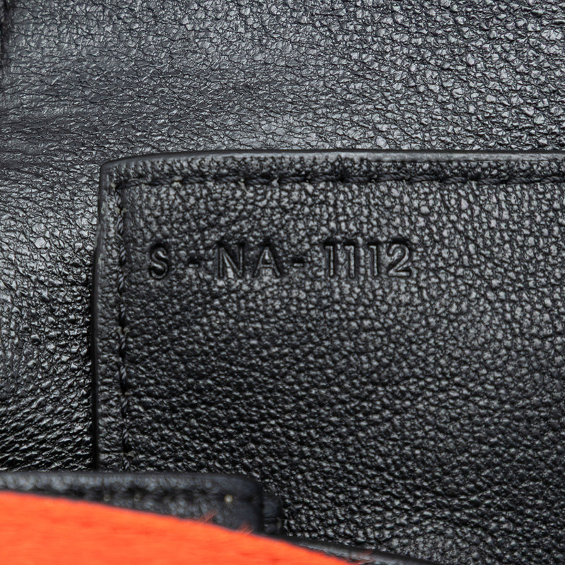 Multicolor Leather and Pony Hair Diamond Shoulder Bag - Image 6