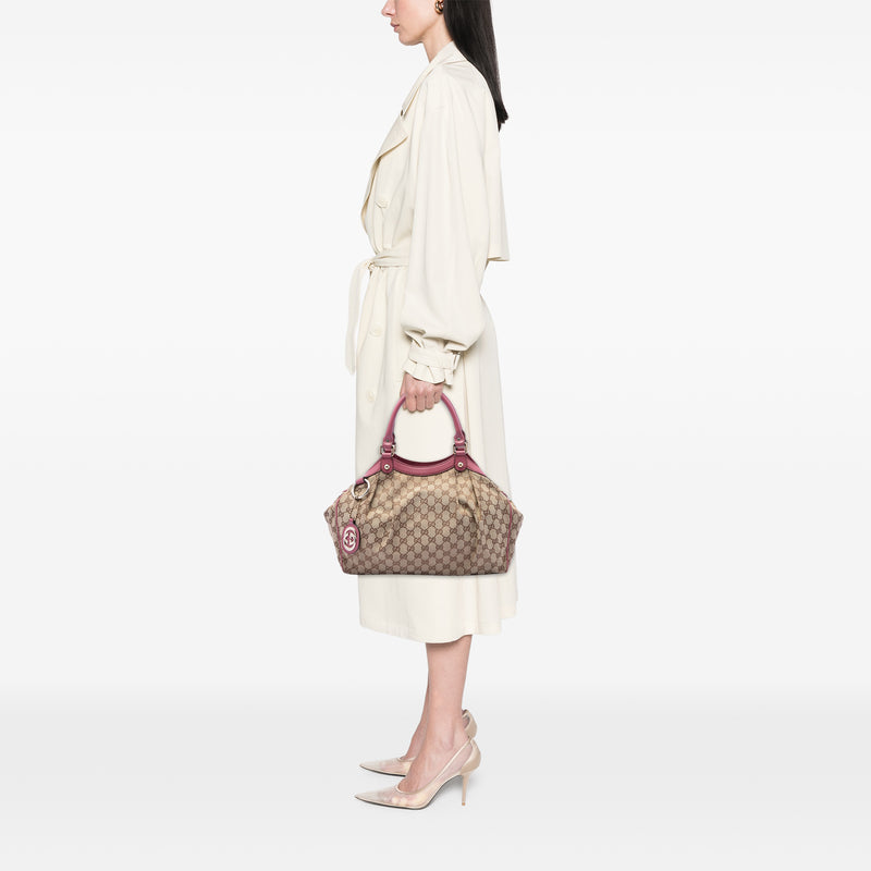 Medium GG Canvas Sukey Tote - Image 6