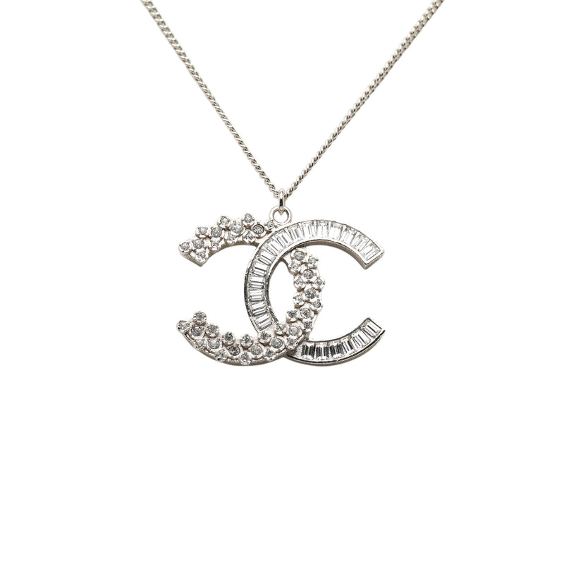 CC Brass and Strass Pendant Necklace - Image 2