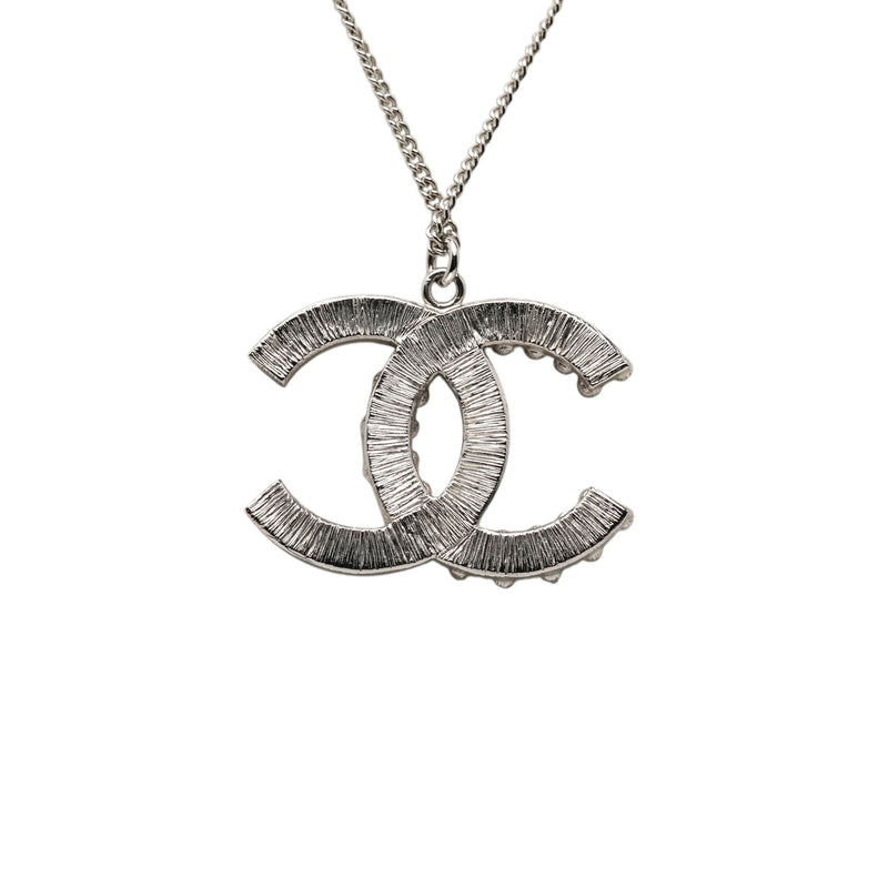 CC Brass and Strass Pendant Necklace - Image 3