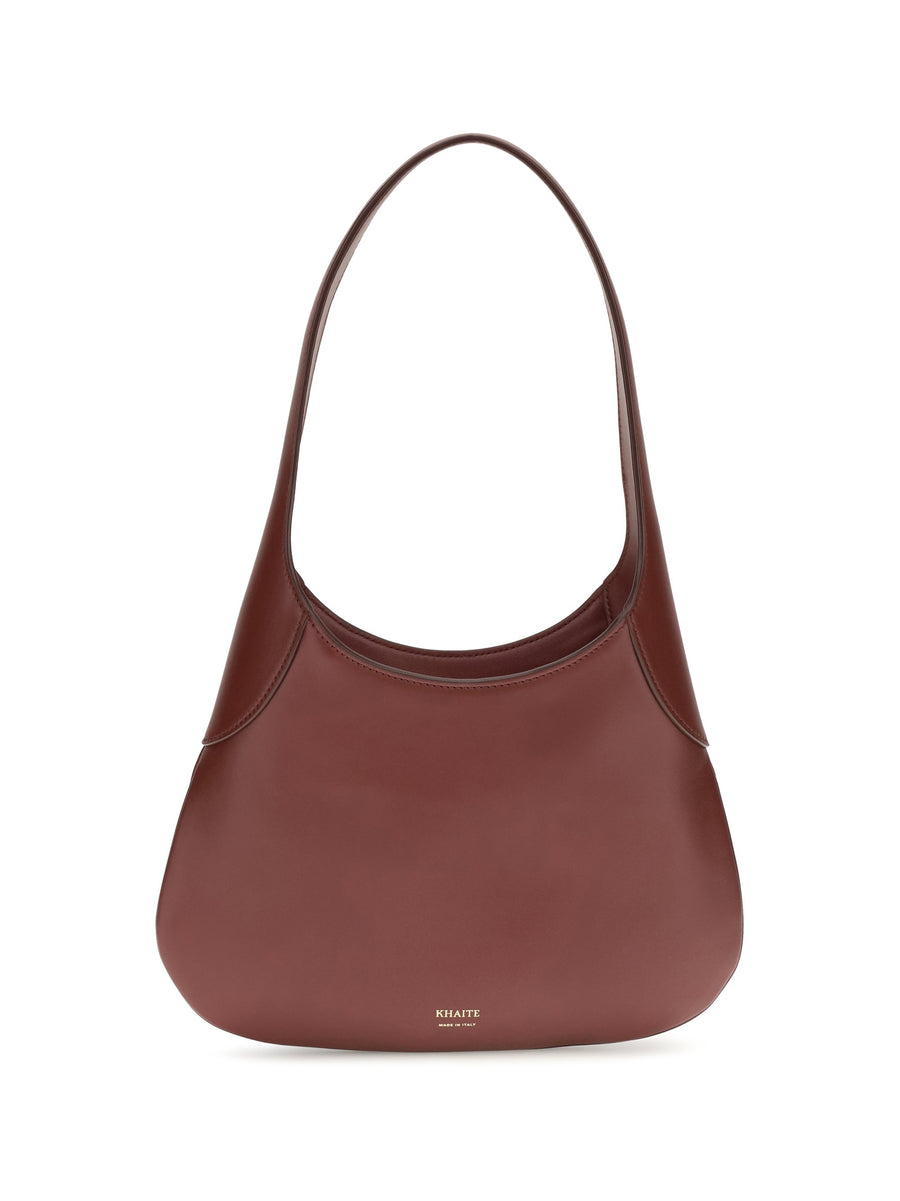 Khaite Joan Shoulder Bag — Red Calf Leather Bos Taurus