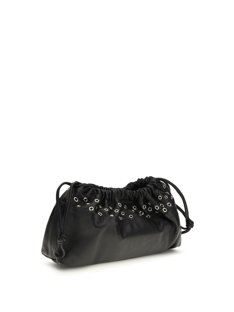 Pierre Hardy Shoulder Bag — Black Lambskin
