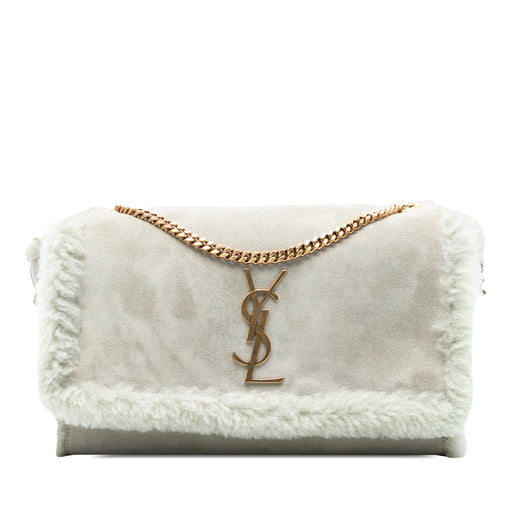 Medium Shearling Monogram Kate Reversible Shoulder Bag - Image 1