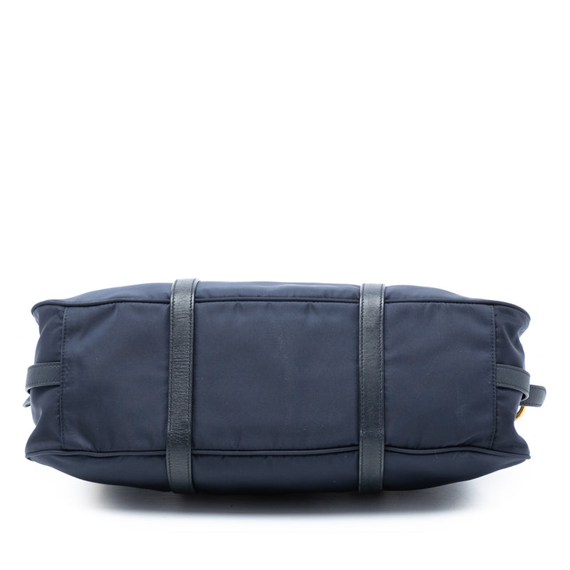 Soft Calf Trimmed Tessuto Satchel - Image 3