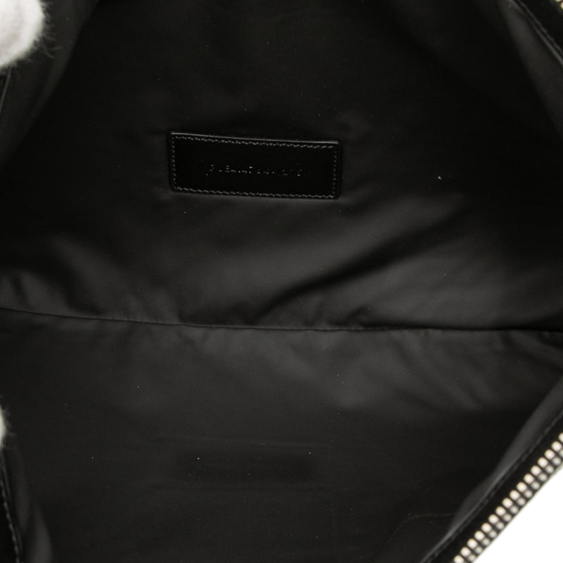 Canvas Beach Zip Clutch - Image 4