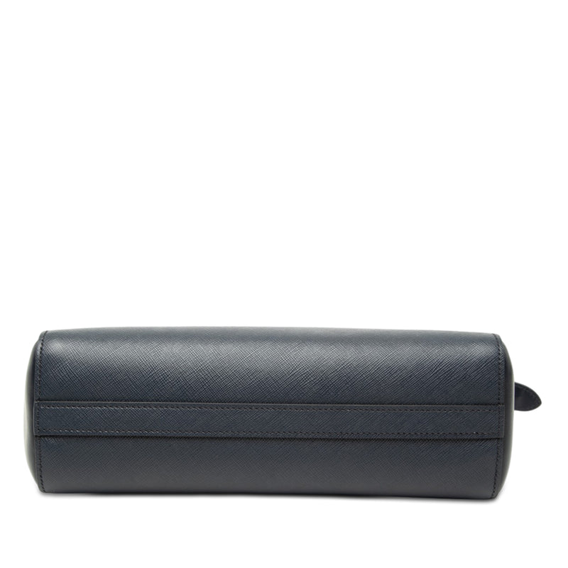 Soft Calf Trimmed Saffiano Lux Open Convertible Tote - Image 3