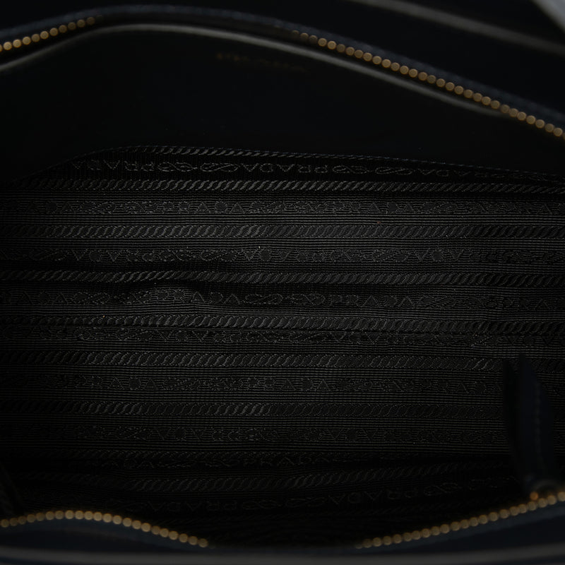 Soft Calf Trimmed Saffiano Lux Open Convertible Tote - Image 5