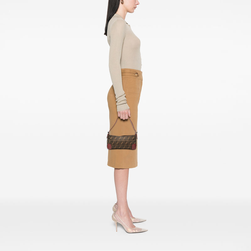 Zucca Canvas Shoulder Bag - Image 6