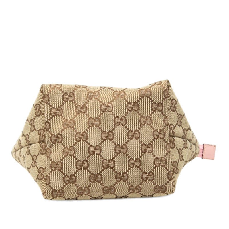 Childrens Mini GG Canvas Web Handbag - Image 3