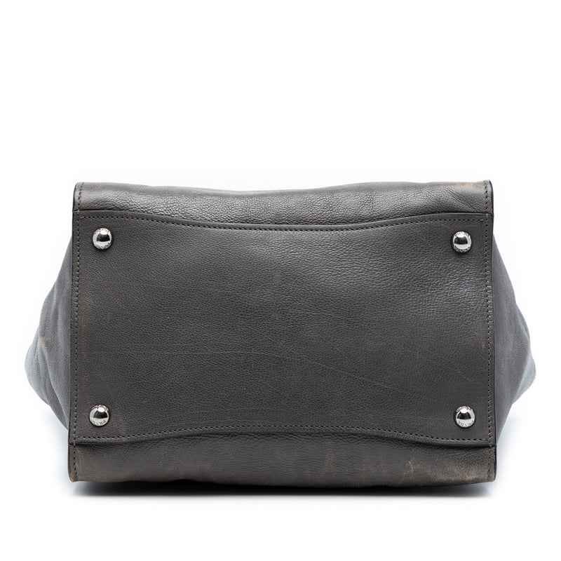 Small Glace Calf Twin Pocket Satchel - Image 3