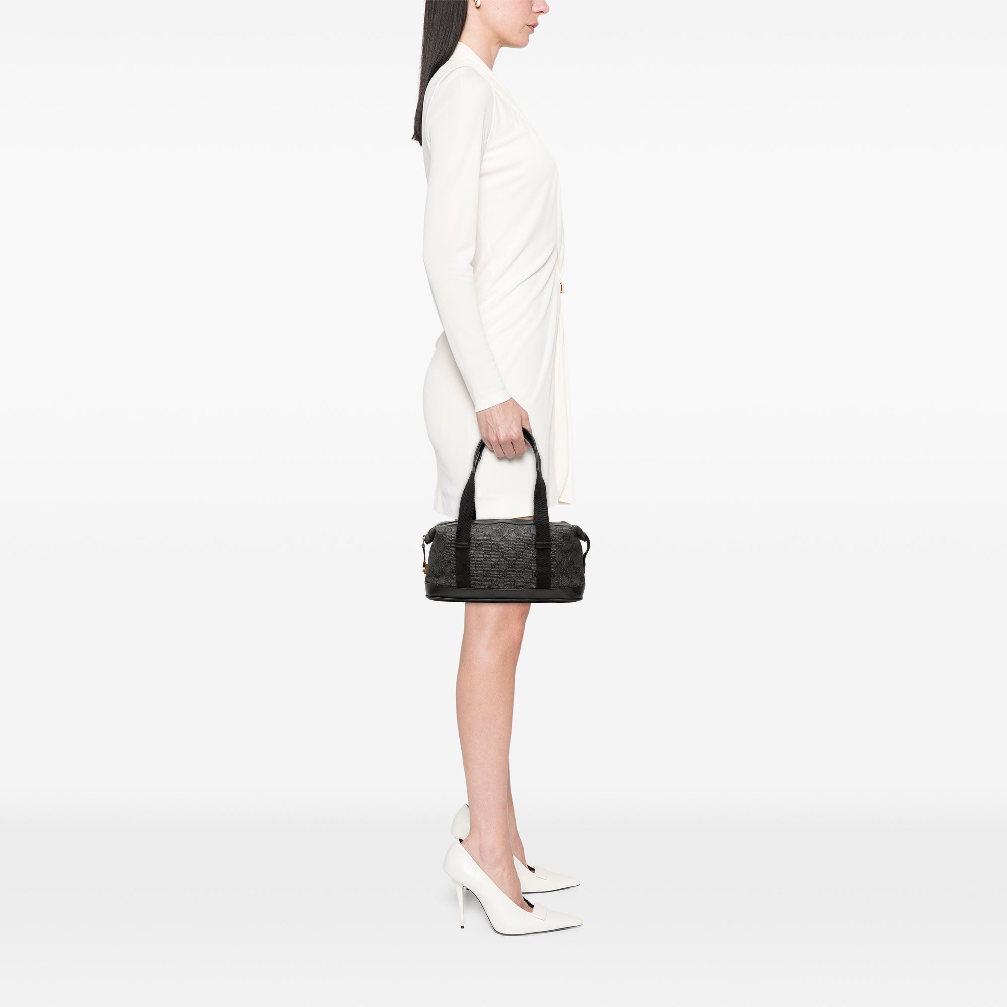 GG Denim Shoulder Bag - Image 7