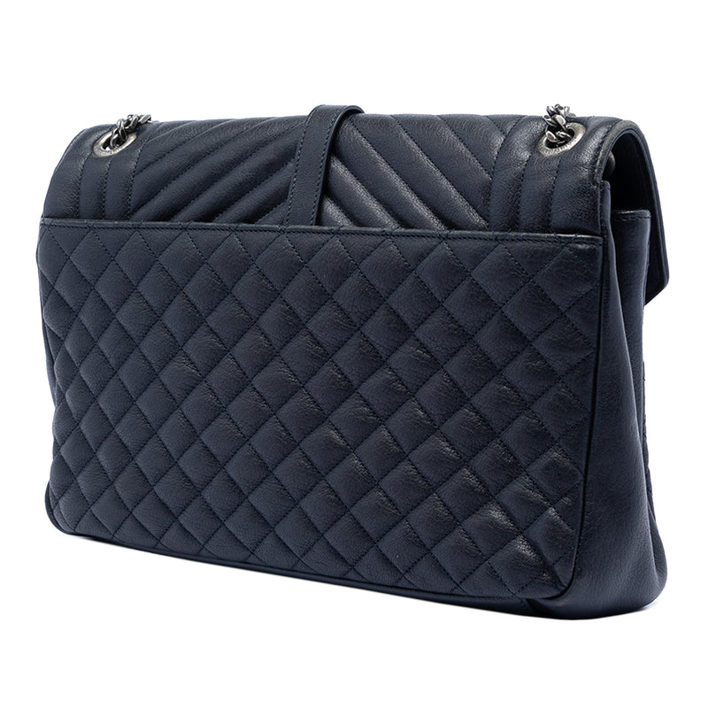 Large Triquilt Sheepskin Monogram College Bag - Image 2