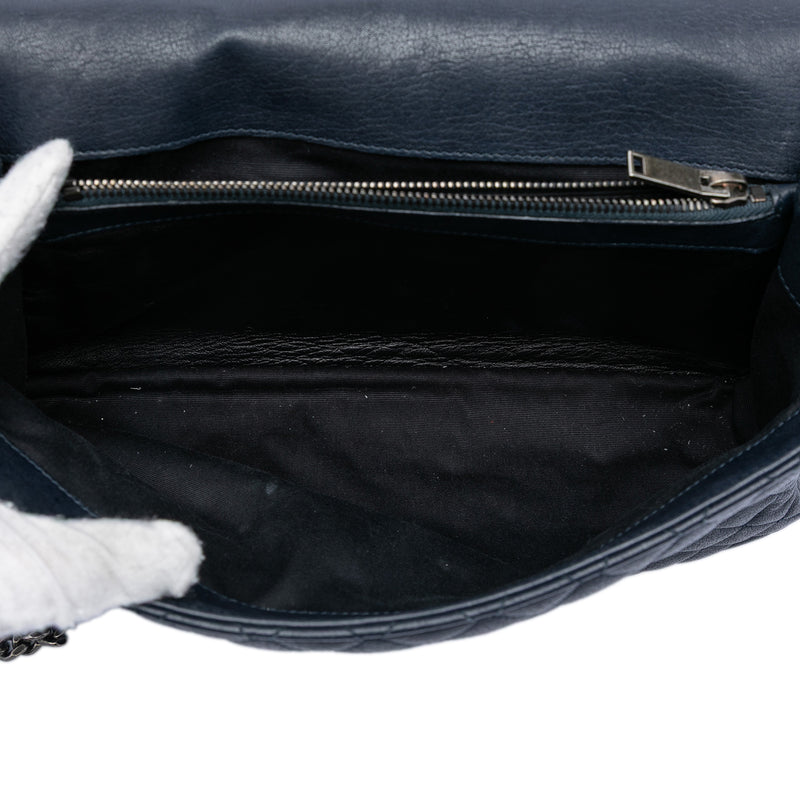 Large Triquilt Sheepskin Monogram College Bag - Image 4