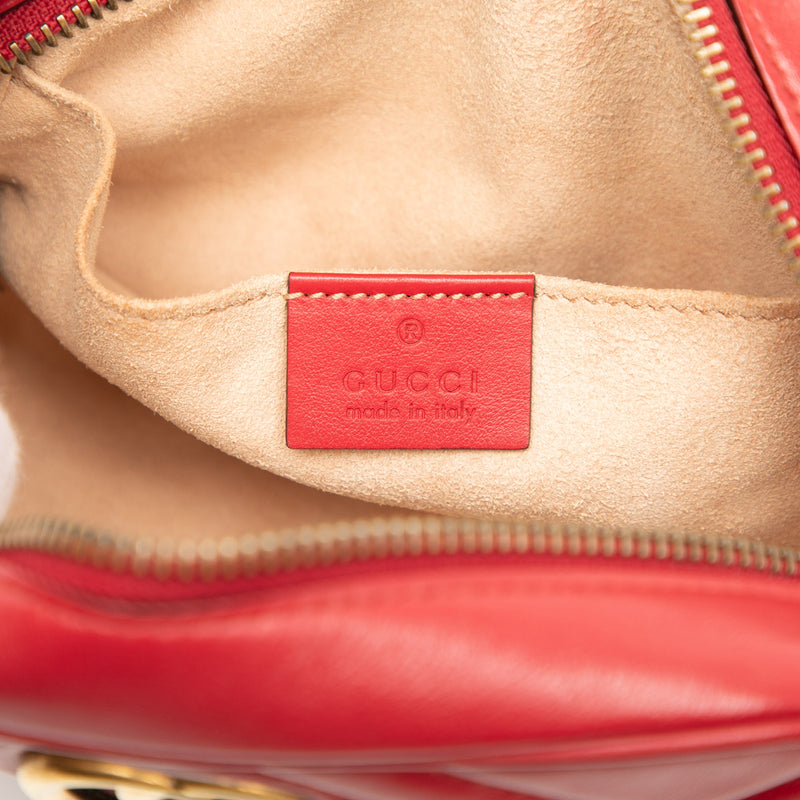 Mini GG Marmont Matelasse Leather Crossbody - Image 5