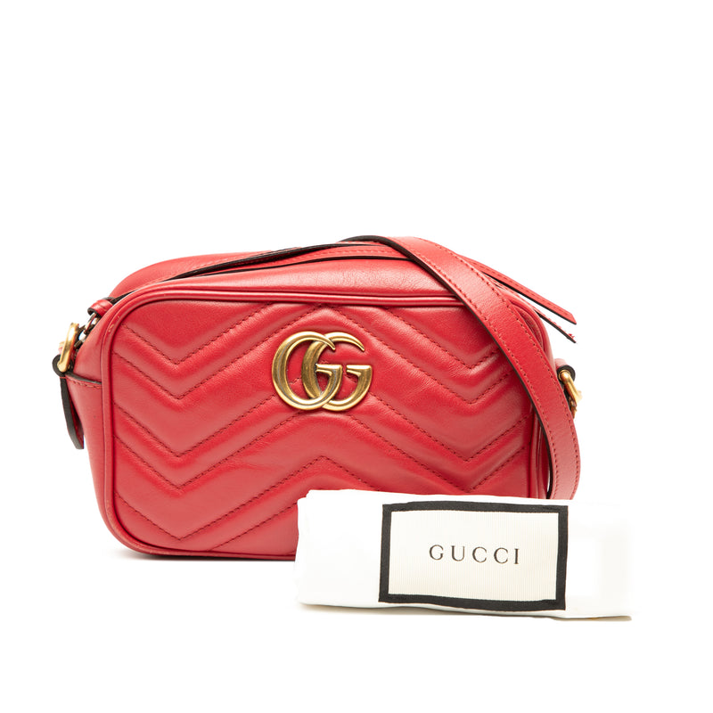 Mini GG Marmont Matelasse Leather Crossbody - Image 8