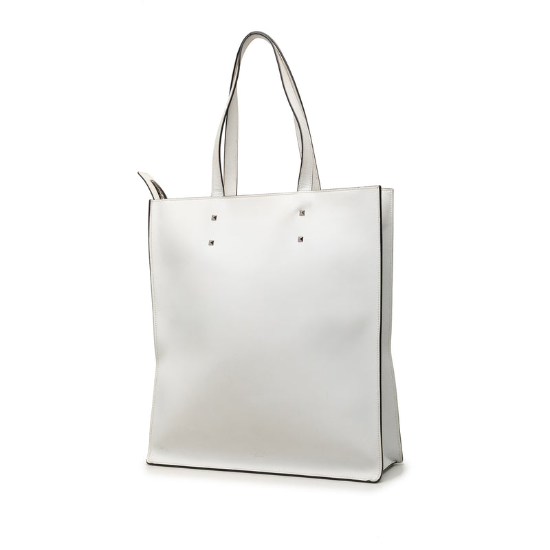 Leather Rockstud VLTN Satchel - Image 2