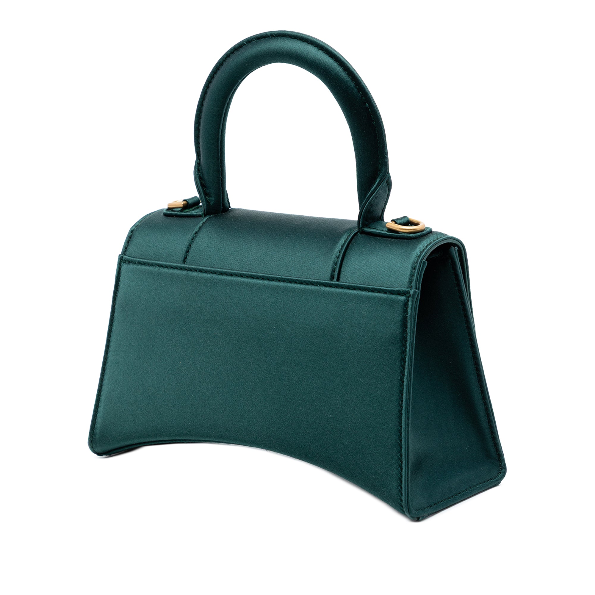 Satin Hourglass Top Handle Bag XS - Image 2