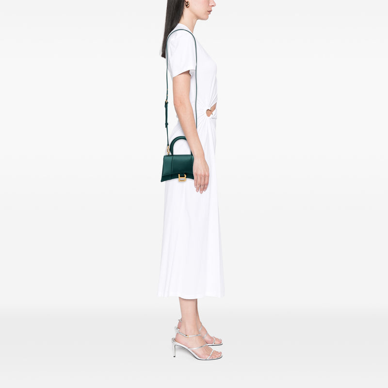Satin Hourglass Top Handle Bag XS - Image 6