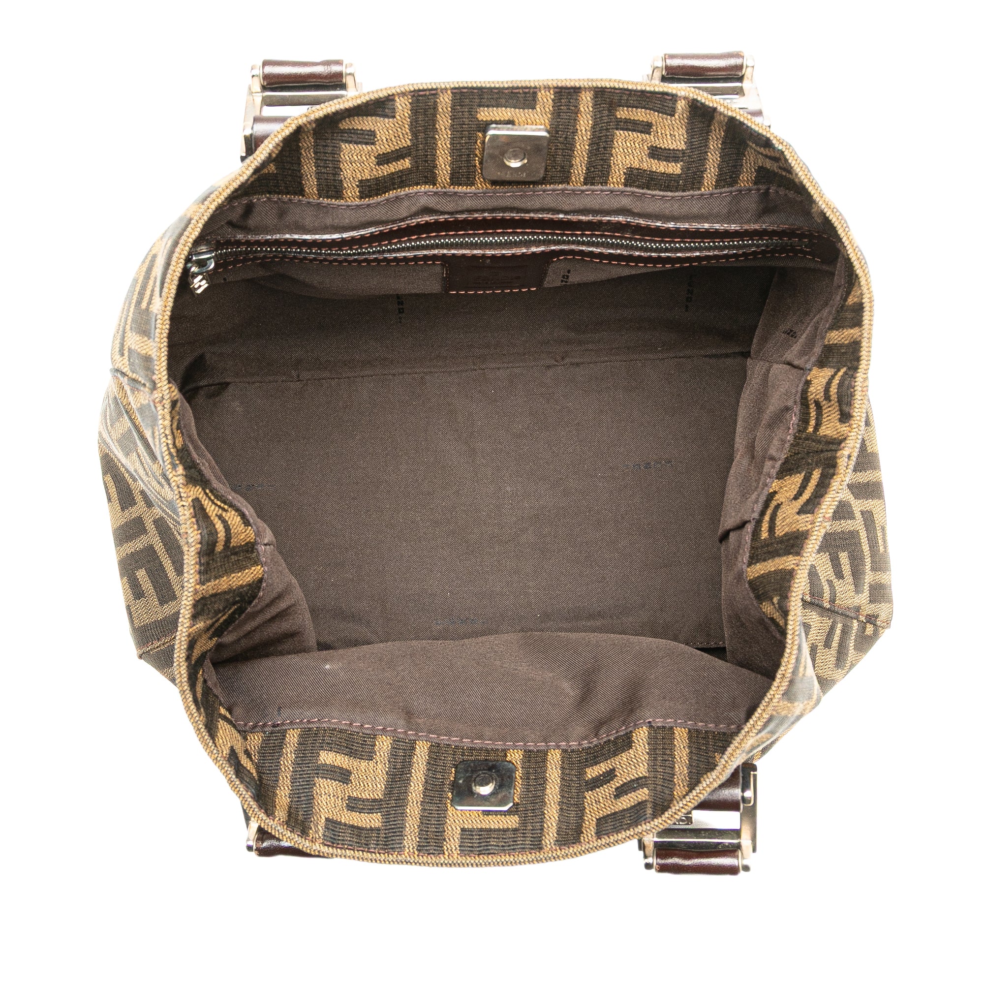 Small Zucca Canvas Twins Tote - Image 4