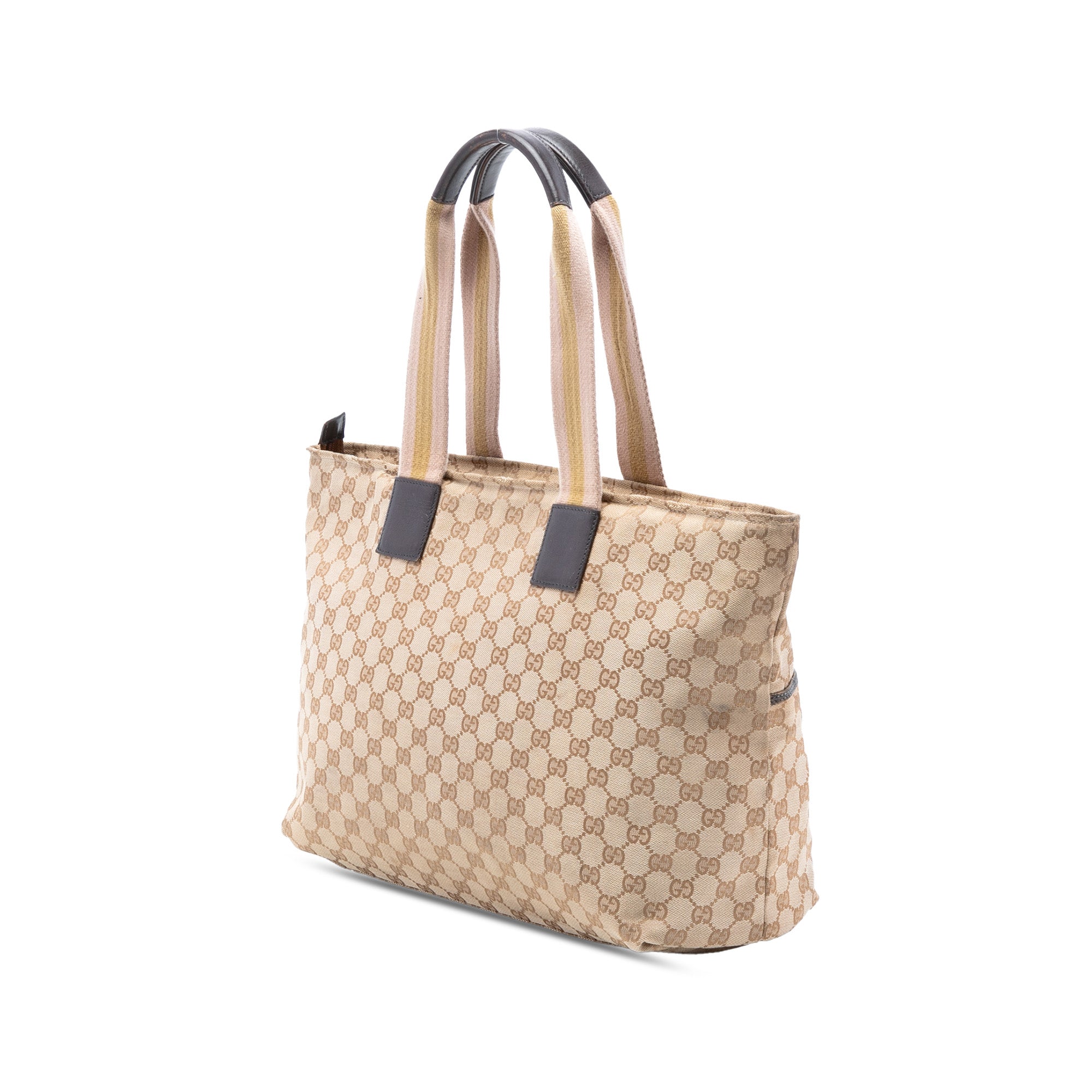 GG Canvas Web Tote - Image 2