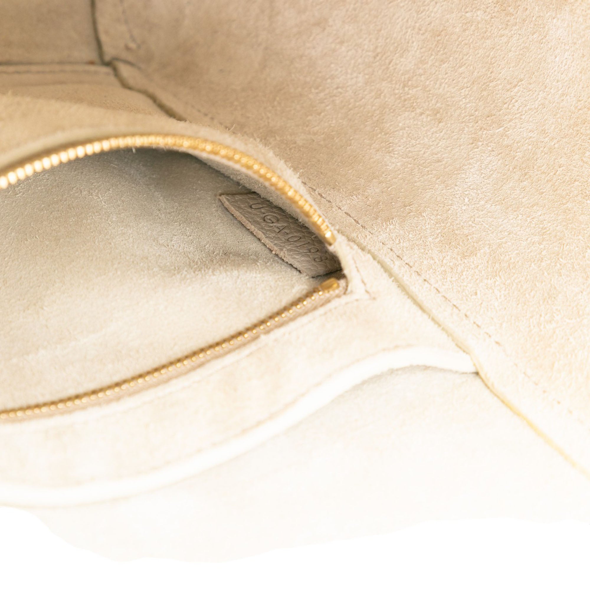 Small Soft Grained Calfskin Seau Sangle Bucket Bag - Image 5