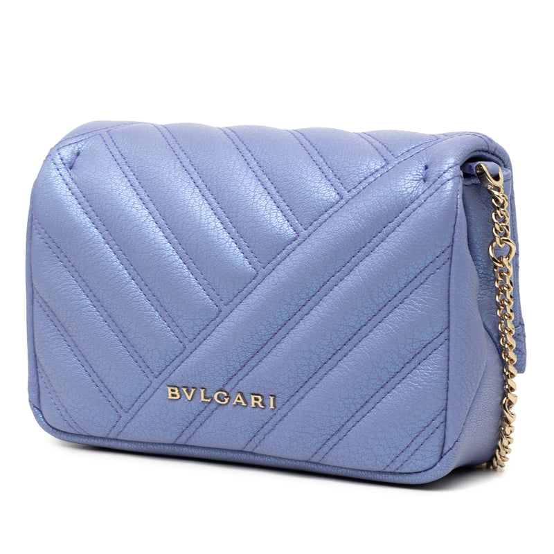 Leather Serpenti Cabochon Chain Crossbody - Image 2