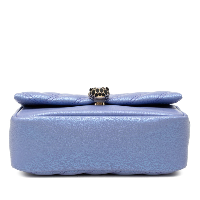 Leather Serpenti Cabochon Chain Crossbody - Image 3