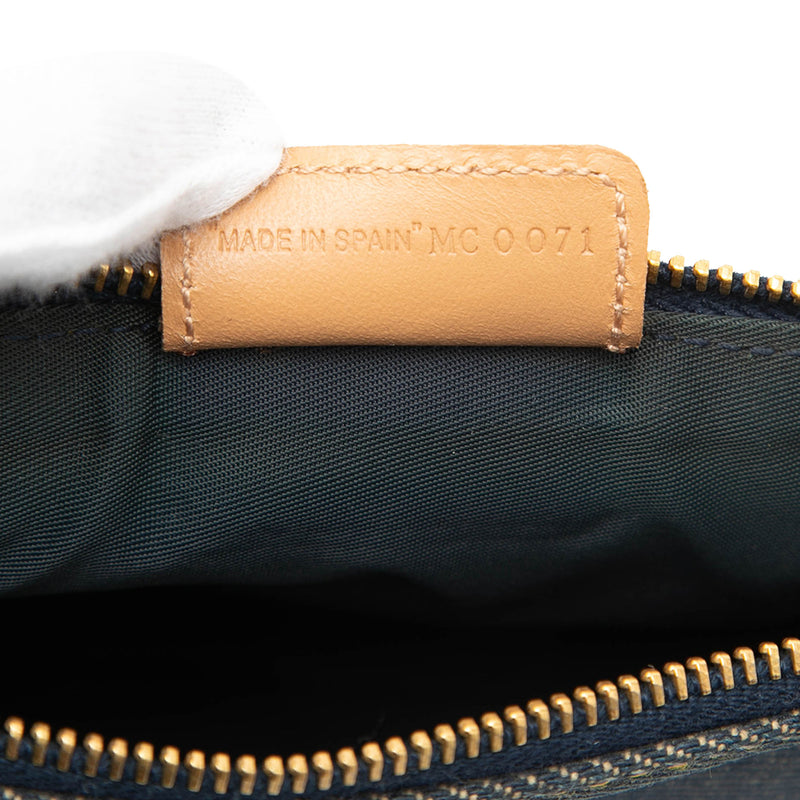 Mini Denim Saddle Pochette - Image 6