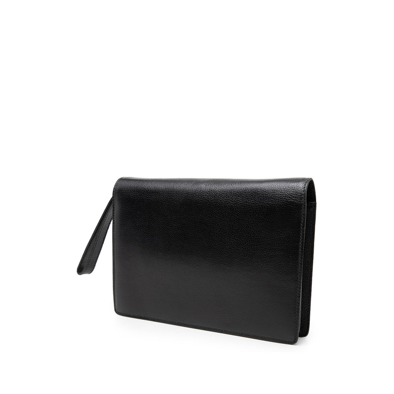 Calfskin Interlocking G Padlock Wristlet Clutch - Image 2