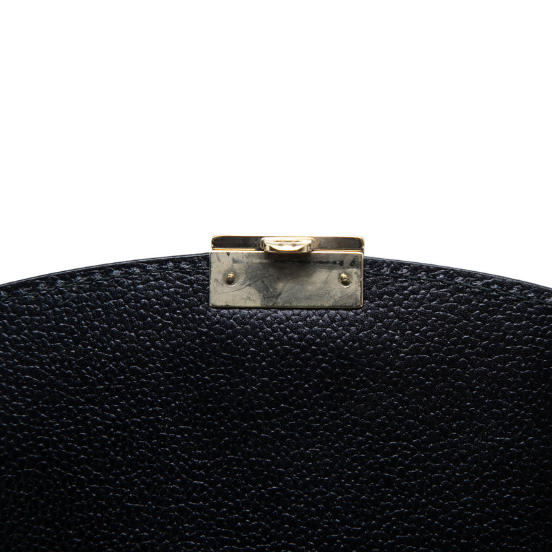 Calfskin Interlocking G Padlock Wristlet Clutch - Image 7