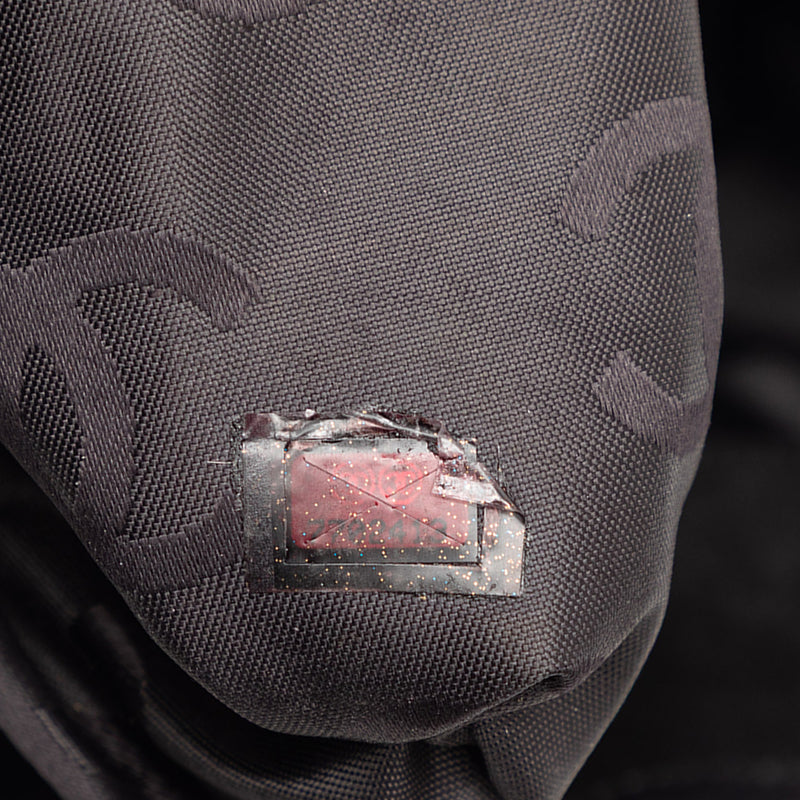 CC Stitched Suede Tote - Image 6