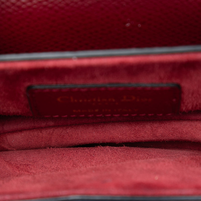 Mini Grained Calfskin Saddle Bag - Image 4