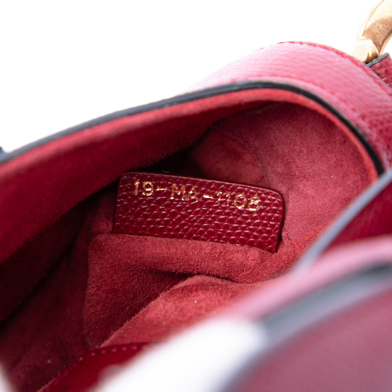 Mini Grained Calfskin Saddle Bag - Image 6