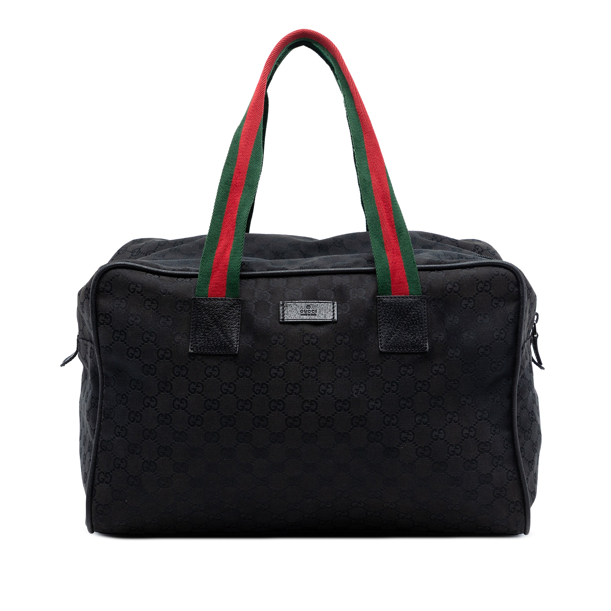 GG Canvas Web Travel Bag - Image 1