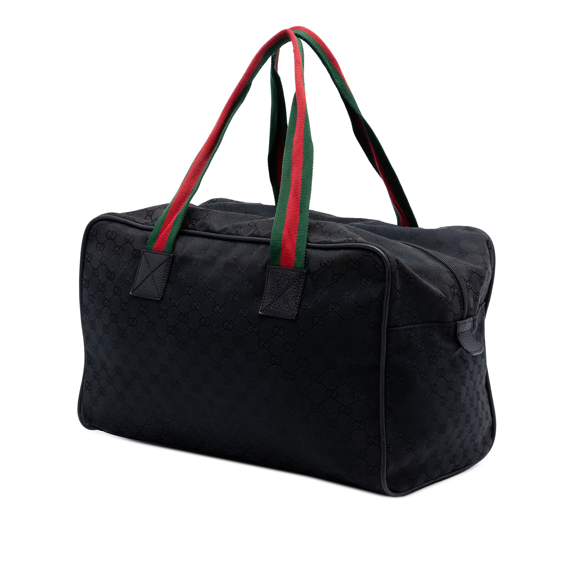 GG Canvas Web Travel Bag - Image 2