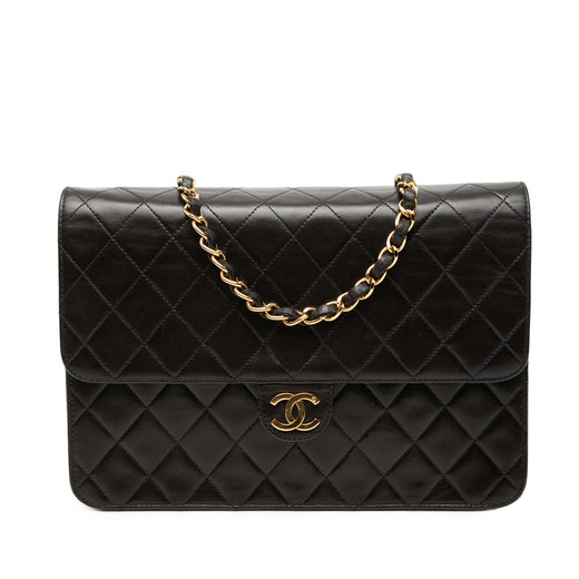 Medium CC Quilted Lambskin Single Flap - Image 1
